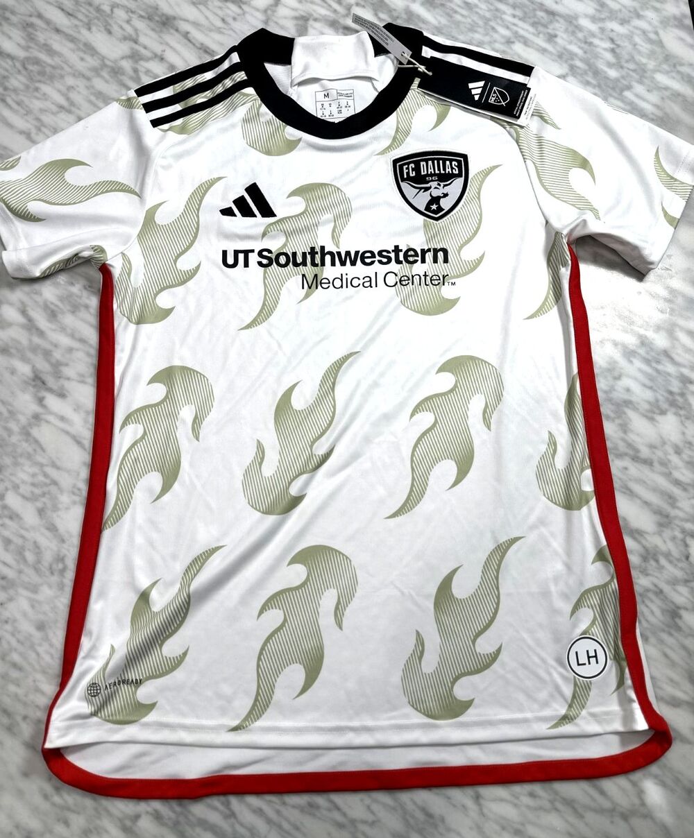 Adidas MLS FC Dallas Away 23 Soccer Football Jersey Women’s Medium IJ5457 NEW